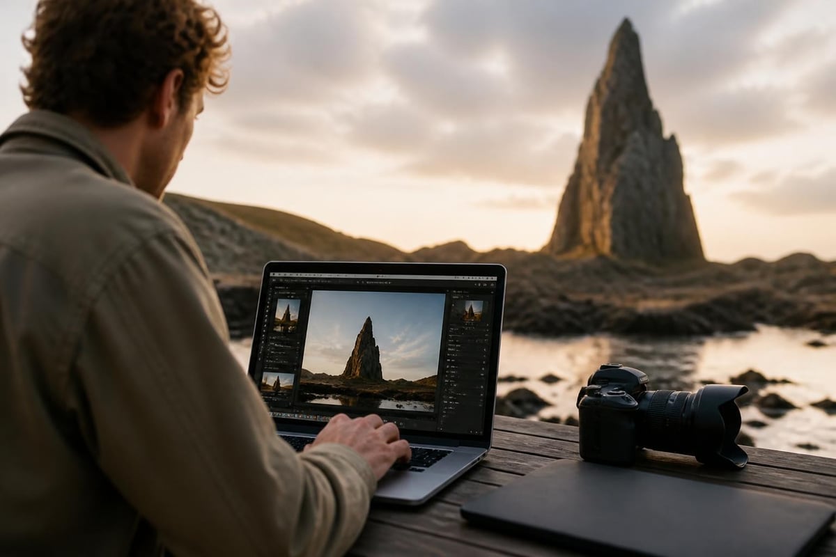 Matching lighting and perspective in composites